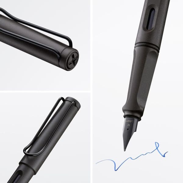 LAMY Safari 17 — Bläckpenna blå, medelstift