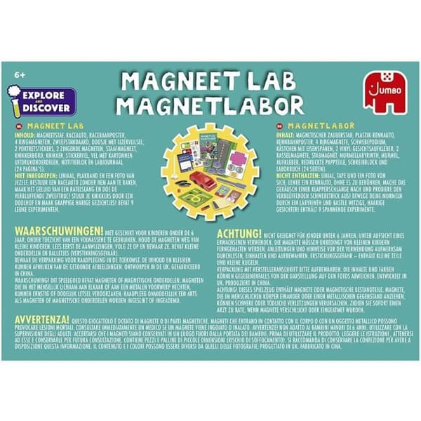 Jumbo Magneten Lab junior experimenter set 21 st