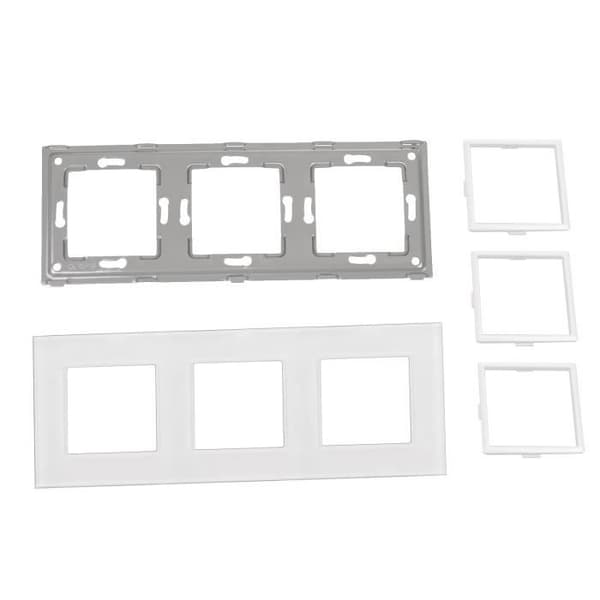 Glasram - Maclean - MCE731W - 228x86mm - 3 uttag - Vit