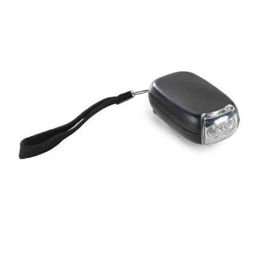 Torche Dynamo - Bottari - 35110 - 3 LED - Uppladdningsbar - Svart