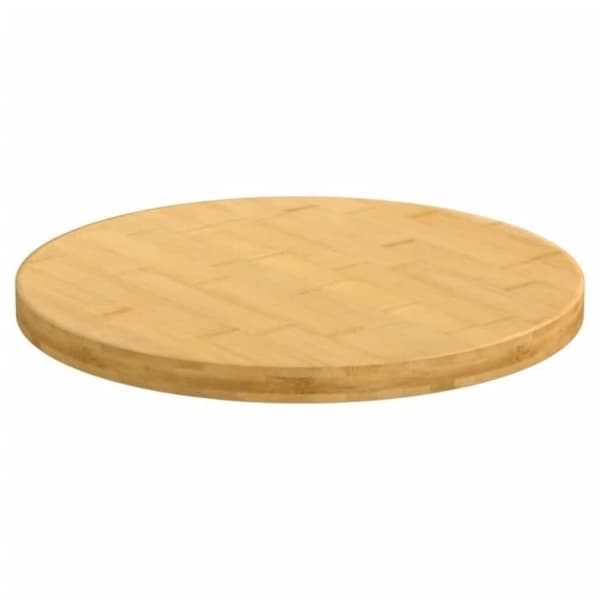 vidaXL Bordsskiva Ø40x2,5 cm Bambu 352679