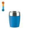 Isolerad mugg - EMSA - Resekopp - 20 cl - Inox - Vattenblå