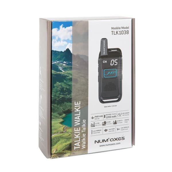 NUM'AXES - Walkie Talkie TLK1038 Svart