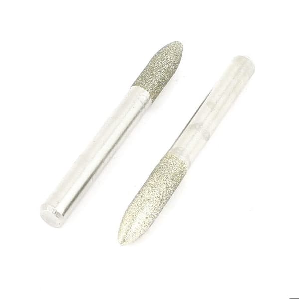 2st 6mm Dia skaft för diamantslipning Fästpunkt Längd 60mm