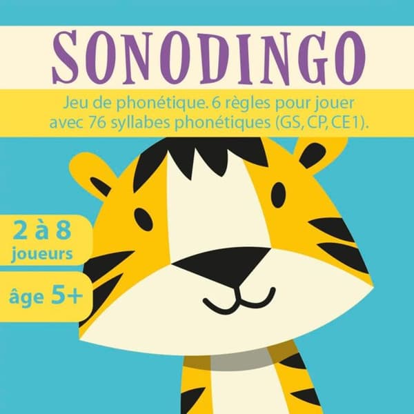 Lärande spel - Sonodingo - Fonetikspel för GS CP CE1