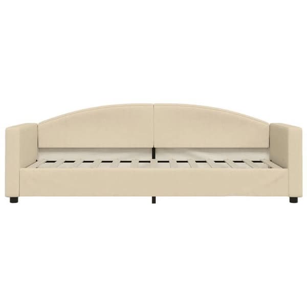 vidaXL Sängsoffa kräm 80x200 cm tyg 354110