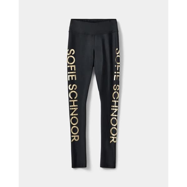 Legging dam Sofie Schnoor Avelinasw - svart guld