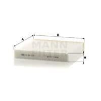 MANN FILTER Hyttfilter CU22013