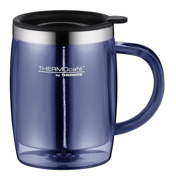 Mugg - Termos - TC - Blå - 0,35l - Inox - Cylindrisk