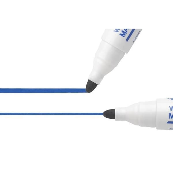 BIC® - Box med Velleda® raderbara markörer BIC® Velleda® 1701 ECOlutions® x 12 - Blått bläck