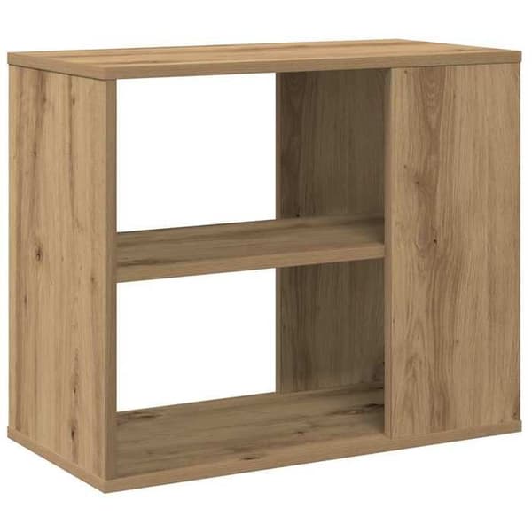 vidaXL Sidoskåp ek 60x30x50 cm ingenjörsträ 856493