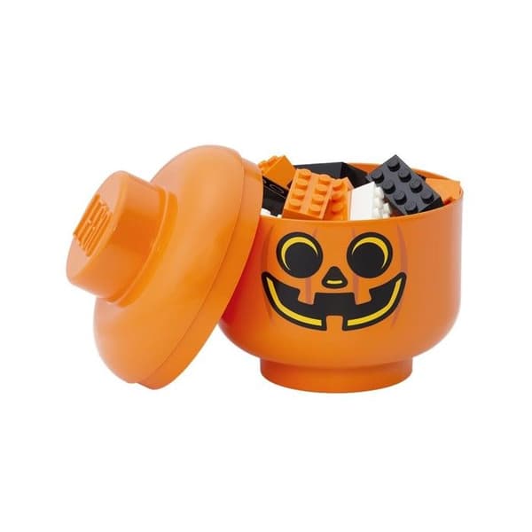 Förvaringslåda - LEGO - FÖRVARINGSHAUV PUMPA - Orange - 360 ml - Pumpamönster