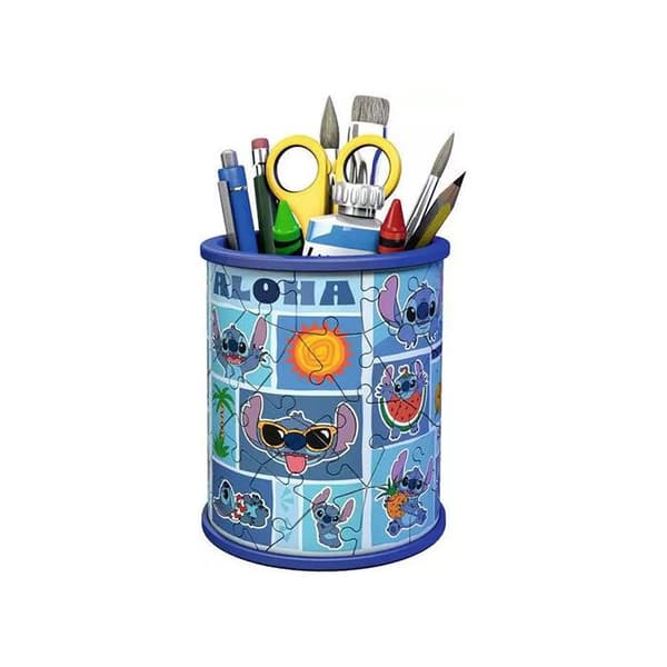 Pussel 3D - RAVENSBURGER - Disney Stitch - 54 bitar - Plast - Höjd 10 cm