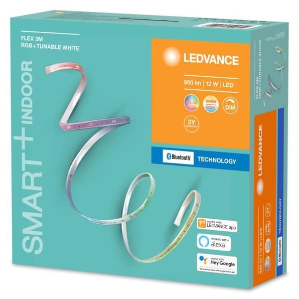 LEDVANCE intelligent LED-remsa - SMART+ FLEX MULTICOLOR / 12 W - Vit - Inomhus