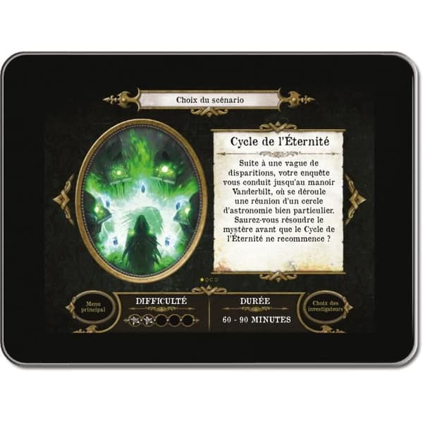 Kooperativt brädspel - ASMODEE - Les Demeures de l'Epouvante 2nd edition - Skräck och utredning