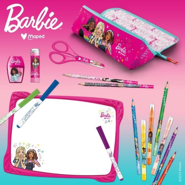 Sax - Maped - Pulse Barbie - 13cm - Ergonomisk - Rostfria blad