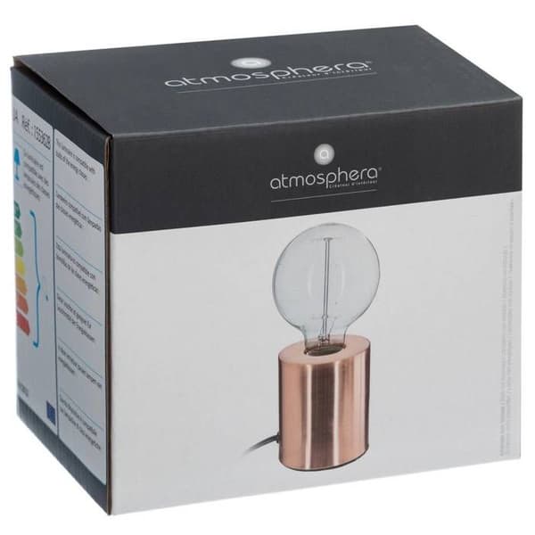 Lampfot "Saba" koppar H11cm - Atmosphera Inredningsdesigner