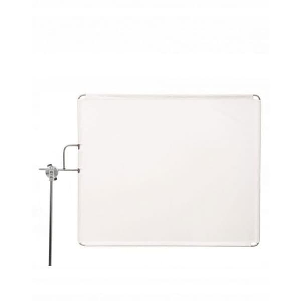 Dekorativ flagga - GLAREONE - Vit flagga - 75 x 90 cm - Vit diffusör - Inomhus