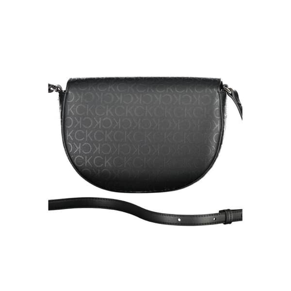Svart polyetenshandväska Calvin Klein