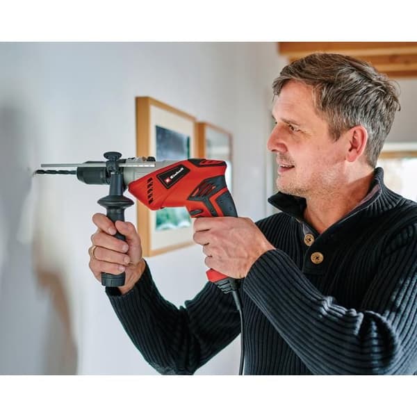 Einhell Slagborrmaskin TE-ID 650 (650 W, 13 mm högkvalitativ chuck, Elektronisk variator)