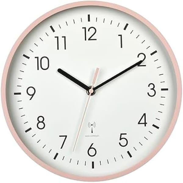 Väggklocka - TFA DOSTMANN - 60.3550.16 - Radiostyrd - Modern Design - Hög Precision