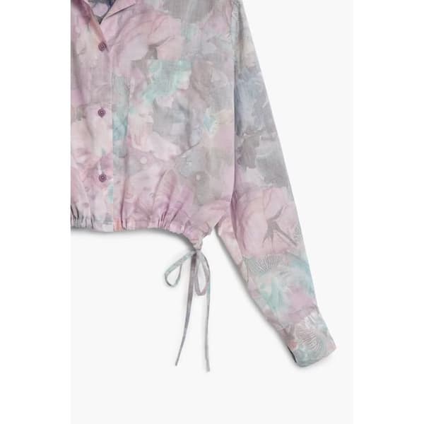 Långärmad blus dam Desigual Lacroix