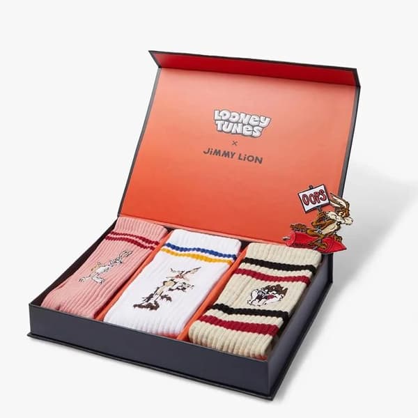 Jimmy Lion Athletic Looney Tunes Strumpor Pack