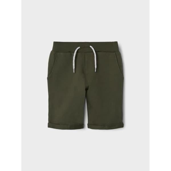 Shorts - NAME IT - Vermo - Grön - 100% bomull - Bakre ögla - 5 år
