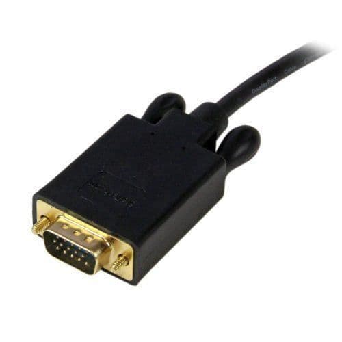 StarTech DisplayPort till VGA-adapter, 4,5 m kabel - Svart