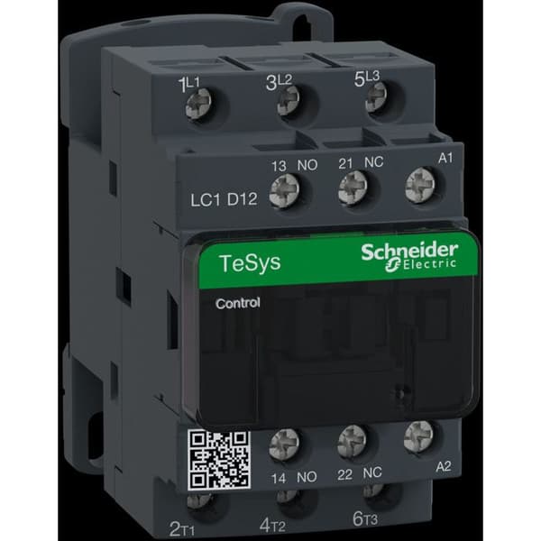 TeSys D effektkontakt AC3 12A 3P 1NO 1NC spole 230VAC