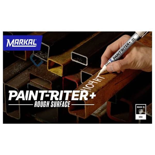 Markal PAINT-RITER+ RÅ YTA 97251 Målarpenna gul 4 mm