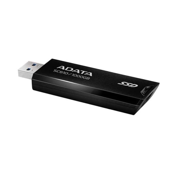 Extern SSD - SC610 - 1000 Go - USB 3.2 Gen2 - Hastighet 550/500 Mo/s - Svart