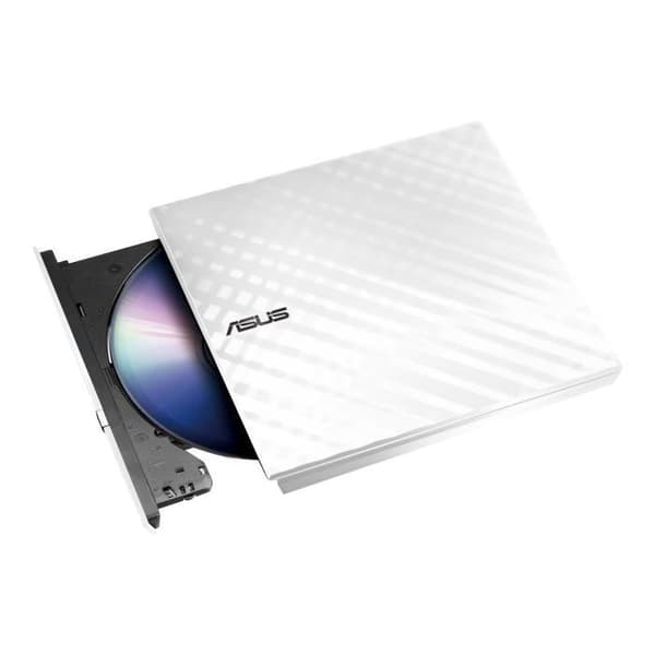 DVD±RW-enhet - ASUS - SDRW-08D2S-U LITE - USB 2.0 - 8x - Extern - Vit