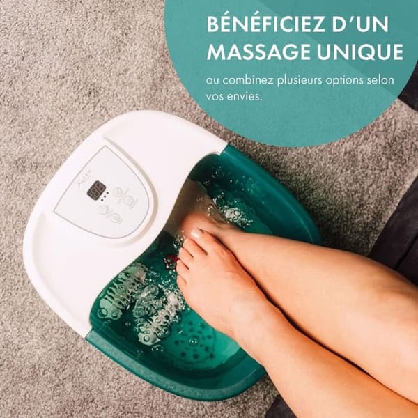 Balné terapi Zen Thalasso fötter Nilen Vit-Grön
