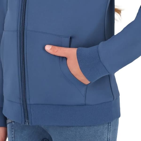 Ryttarjacka full zip flicka QHP Rosalynn
