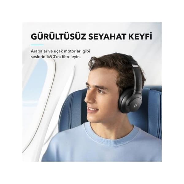 Hörlurar - SOUNDCORE - Q20i - Vit - Bluetooth - Inbyggd mikrofon