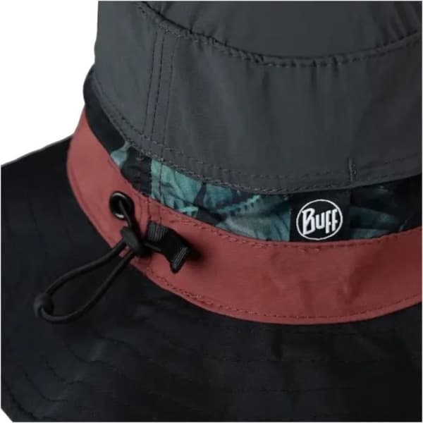 Mössor - BUFF - Explore Booney Hat - Polyester - Sommar - Grå, Svart