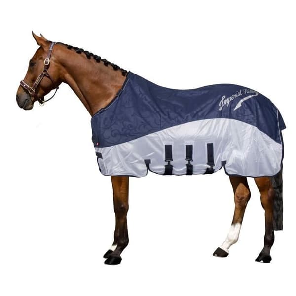 Imperial Riding Supertorr hästflugmatta - marinblå - 195 cm