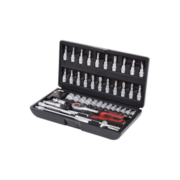 Hylsnyckelsats - KS Tools - CLASSIC 917.0648 - 48 delar - Kromvanadin - Robust låda