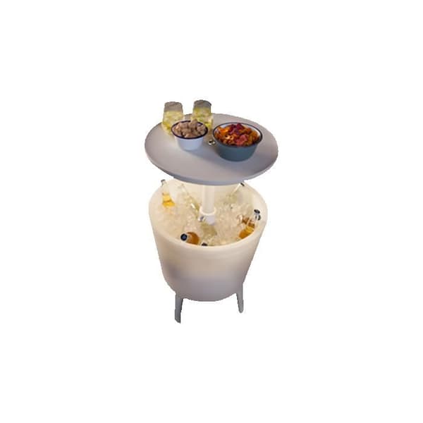 Keter Cooler upplyst vit 232924 407757