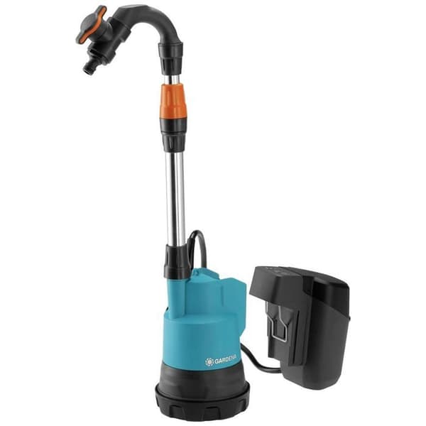 Vattenreservoar-pump - GARDENA - 2000/2 - 2000 l/h - 20 m - Batteridriven