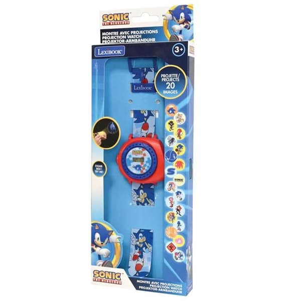 Pedagogiska spel - Lexibook - Sonic - Digital klocka - 20 bildprojektion - Kommunikation med koder