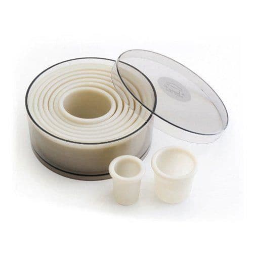 Lacor Set med 9 rundar av nylon - 68091