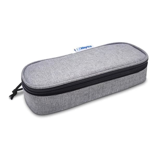 Skolmaterial - Waytex - 931161 - Semi-stiv - Stor kapacitet - Grå melerad