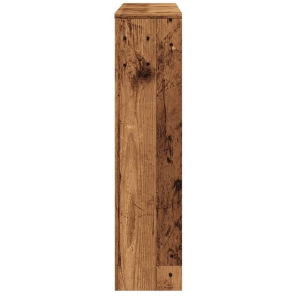 Cache radiator gammalt trä 149x20x82 cm ingenjörsträ