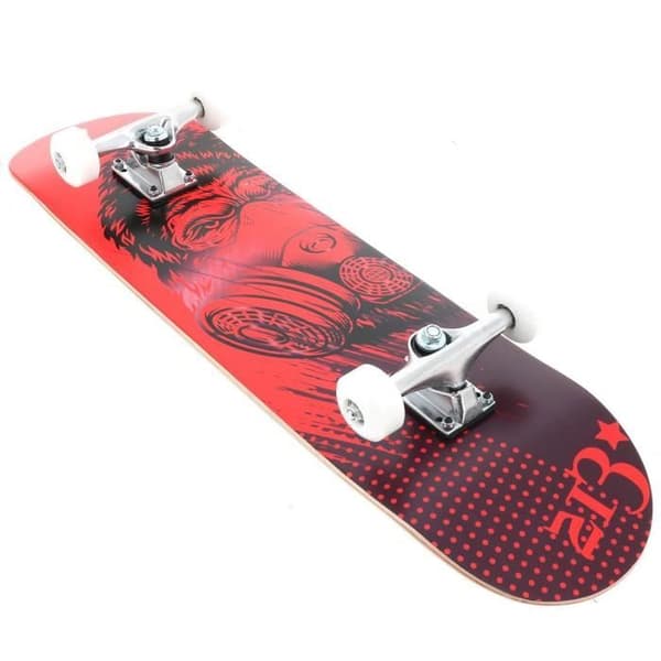 Skateboard - Gorilla - Kanadensisk Maple Skateboard - 5,5 cm Hjul - För barn - Röd