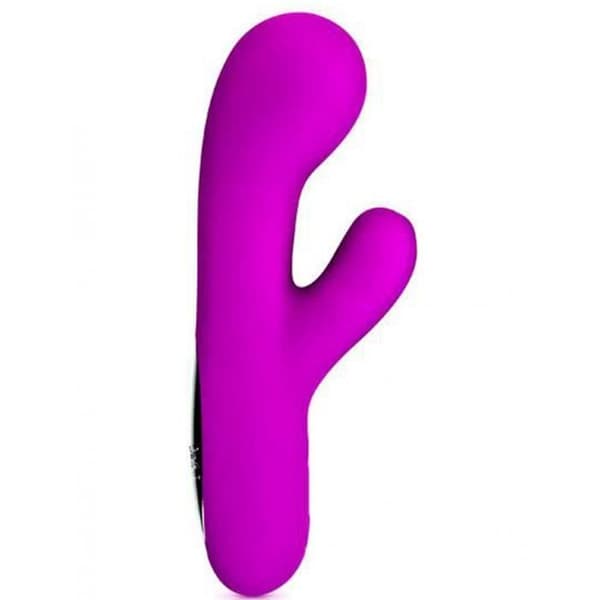 Mini 30-växlad USB kaninvibrator Rosa