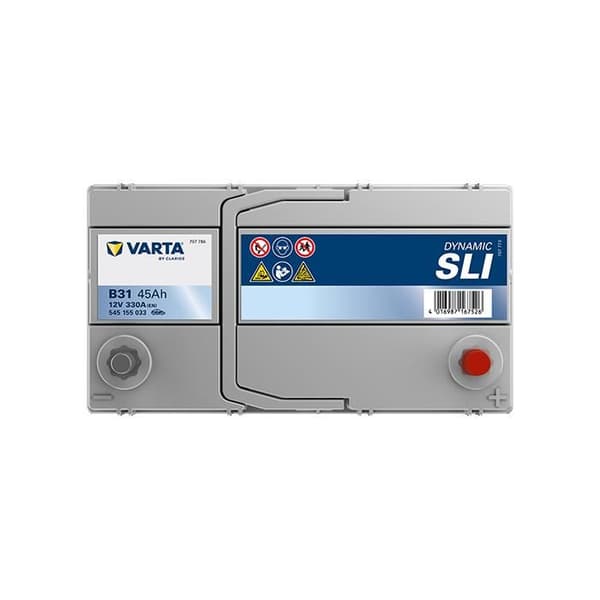 Varta Blue Dynamic B24L B31 12V 45Ah / 330A startbatteri