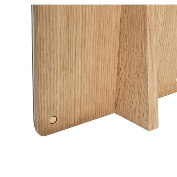 Hubsch Interior Smize bordsspegel - natur/silver - 25x9x30 cm