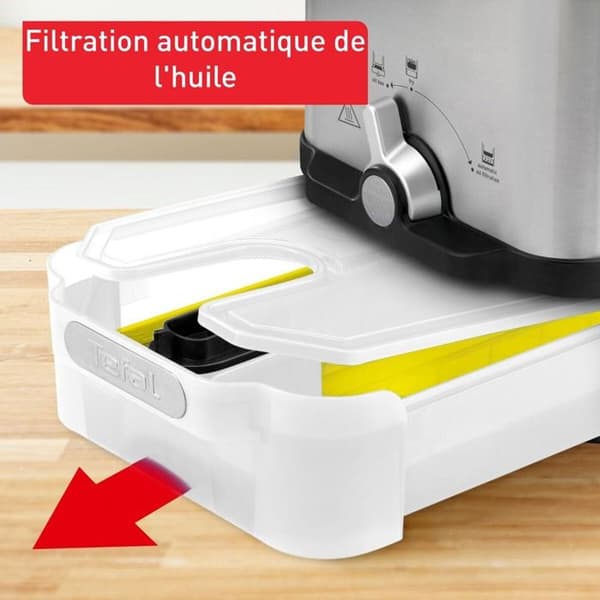Tefal Oleoclean Pro FR8041 2300 W Inox